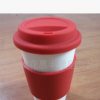 (批發(fā)供應大量)硅膠杯蓋 雙層杯蓋 咖啡杯蓋 隔熱杯套