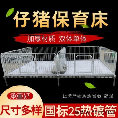 山東  嘉峰2.2×3.6 雙體保育床  養(yǎng)豬設備  塑料板保育床  山東**