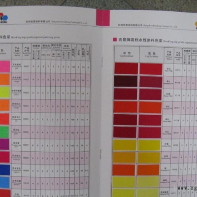 杭景牌顏料黃83號，P.Y.83黃、277