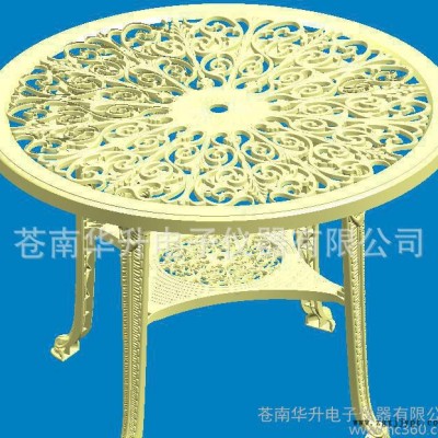 注塑加工歐式桌古典桌模具道國產(chǎn)熱流道進口P20塑料多分型面金色