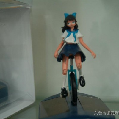 供應謙晟qc注塑公仔  單車公仔 ABS材質加工