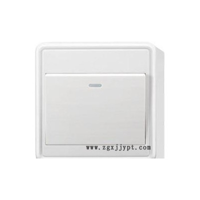 BXDQ/八喜電氣直銷.進口pc原料.國標加厚面板明裝單控開關
