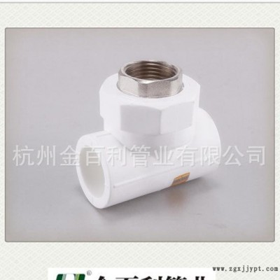 ppr內(nèi)絲三通、外絲三通；PP-R異徑三通、等徑三通