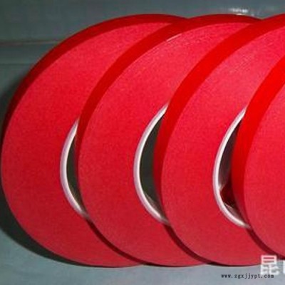 現貨定制美紋紙遮蔽膠帶 美紋紙膠帶 PET復合紅色美紋紙膠帶