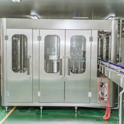 中姿廠家定制PET瓶裝飲用水灌裝機 全自動三合一純凈水飲料設(shè)備灌裝
