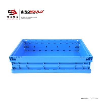 西諾可折疊周轉箱604015C1 高強度塑膠周轉筐 可堆垛PP物流運輸筐 可定制