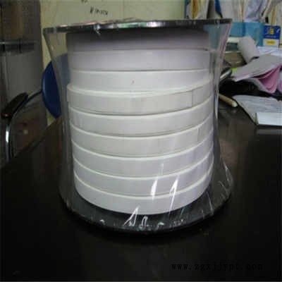 PTFE聚四氟乙烯彈性帶 膨化軟四氟自粘帶 自粘四氟密封帶 四氟條現貨直銷 10*3四氟彈性帶