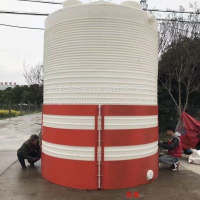 福建15立方大型工地水塔防腐耐酸堿塑料水塔
