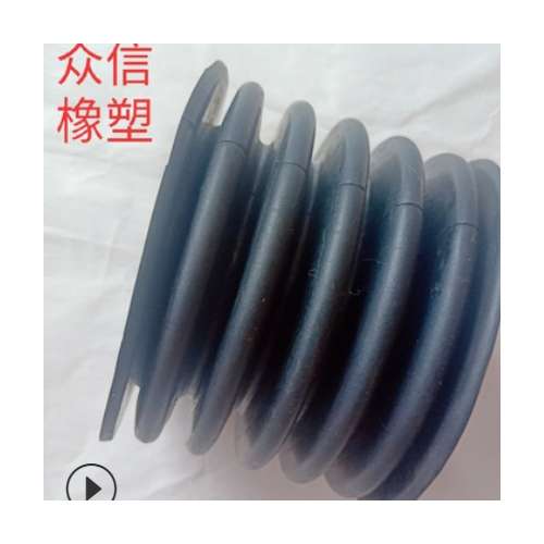 廠家供應(yīng)橡膠波紋管防塵套伸縮防塵套 機械密封橡膠套