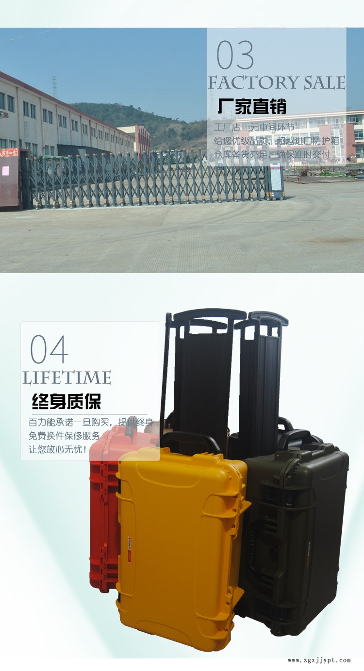 百力能保護防護箱 塑料防水工具箱儀表防護箱 塑料箱防水箱批發示例圖3