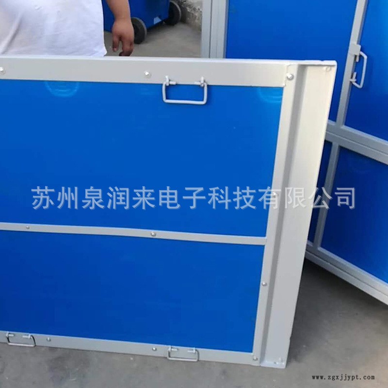 直銷 可定制加工大型貨物周轉鐵箱子 鐵箱子周轉箱周轉金屬箱示例圖3