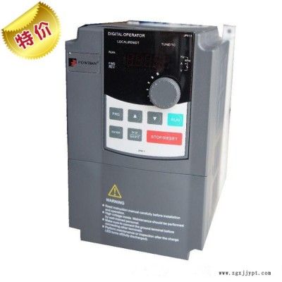 上海地區一級代理普傳高性能電流矢量型變頻器PI9100A R75G3三相380V輸入