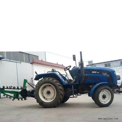 卡博恩新型鏈條式開溝機  四驅多用途農田開溝機  豎切式鏈條開溝機
