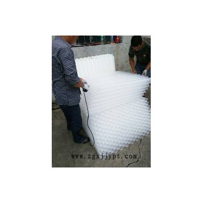 蜂窩斜管 全新pp料 自產自銷加厚六角蜂窩斜管填料 可定制 可安裝