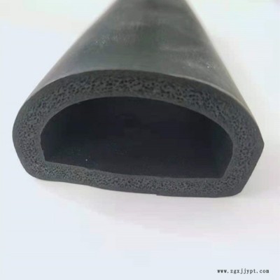 利泰橡膠制品 三元乙丙橡膠密封條發泡D型防撞密封條EPDM防撞密封條型號齊全歡迎來電咨詢