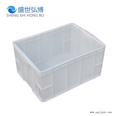 食品箱白色加厚設計 裝面包糕點塑料箱2022新款長方形食品周轉箱