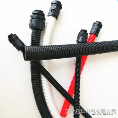 山東德州廠家批發尼龍軟管黑色塑料軟管 雙層雙開口尼龍軟管 廠家貨源