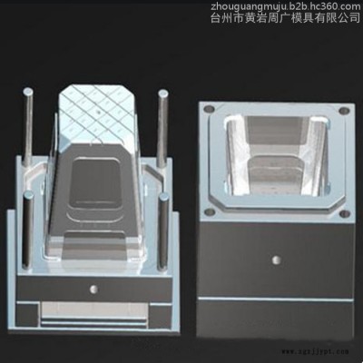 凳子模具開發制造商供應注塑模具設計塑料高凳模具 四方凳模具