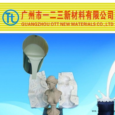 玻璃鋼制品翻模復制用液體模具硅膠 縮合型硅膠 翻模次數高