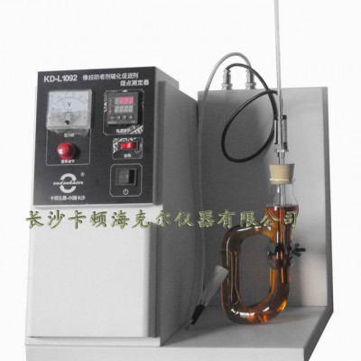 橡膠防老劑、硫化促進(jìn)劑電熱熔點(diǎn)測(cè)定器GB/T11409　產(chǎn)品型號(hào)：KD-L1092
