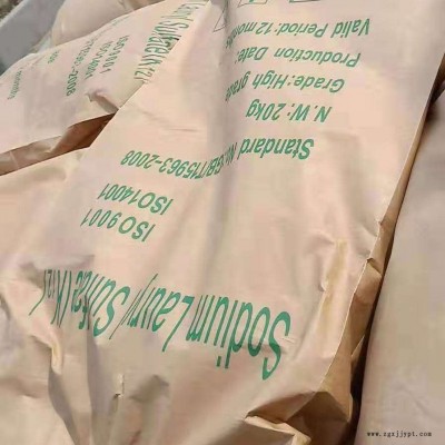 粉狀十二烷基硫酸鈉生產廠家 洗滌建筑農藥用發泡劑乳化劑