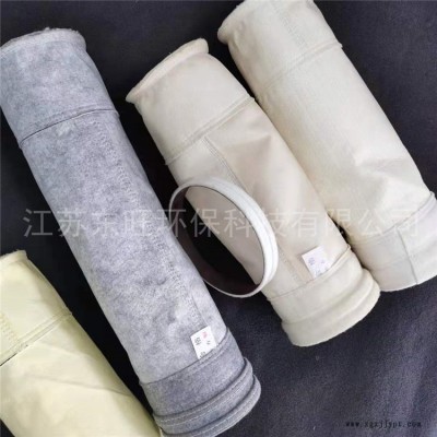 木桶廠三防除塵布袋-P84復合針刺氈濾袋-炭黑廠除塵布袋-東旺除塵布袋廠家