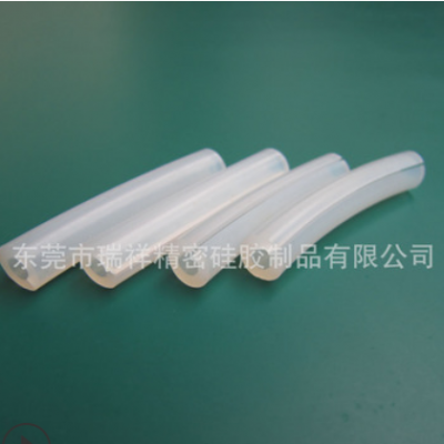 廠家直供開口硅膠套管側(cè)面開縫硅膠套管食品級軟管可透明硅膠套管