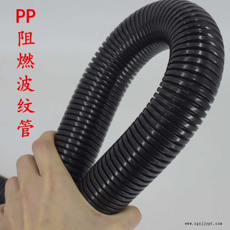 阿里廠家批發尼龍軟管黑色塑料軟管 蛇皮管 批發直銷