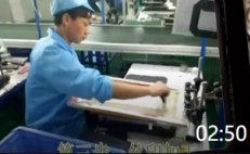 02:50 博皓硅橡膠制品廠生產阻燃硅膠墊片操作視頻