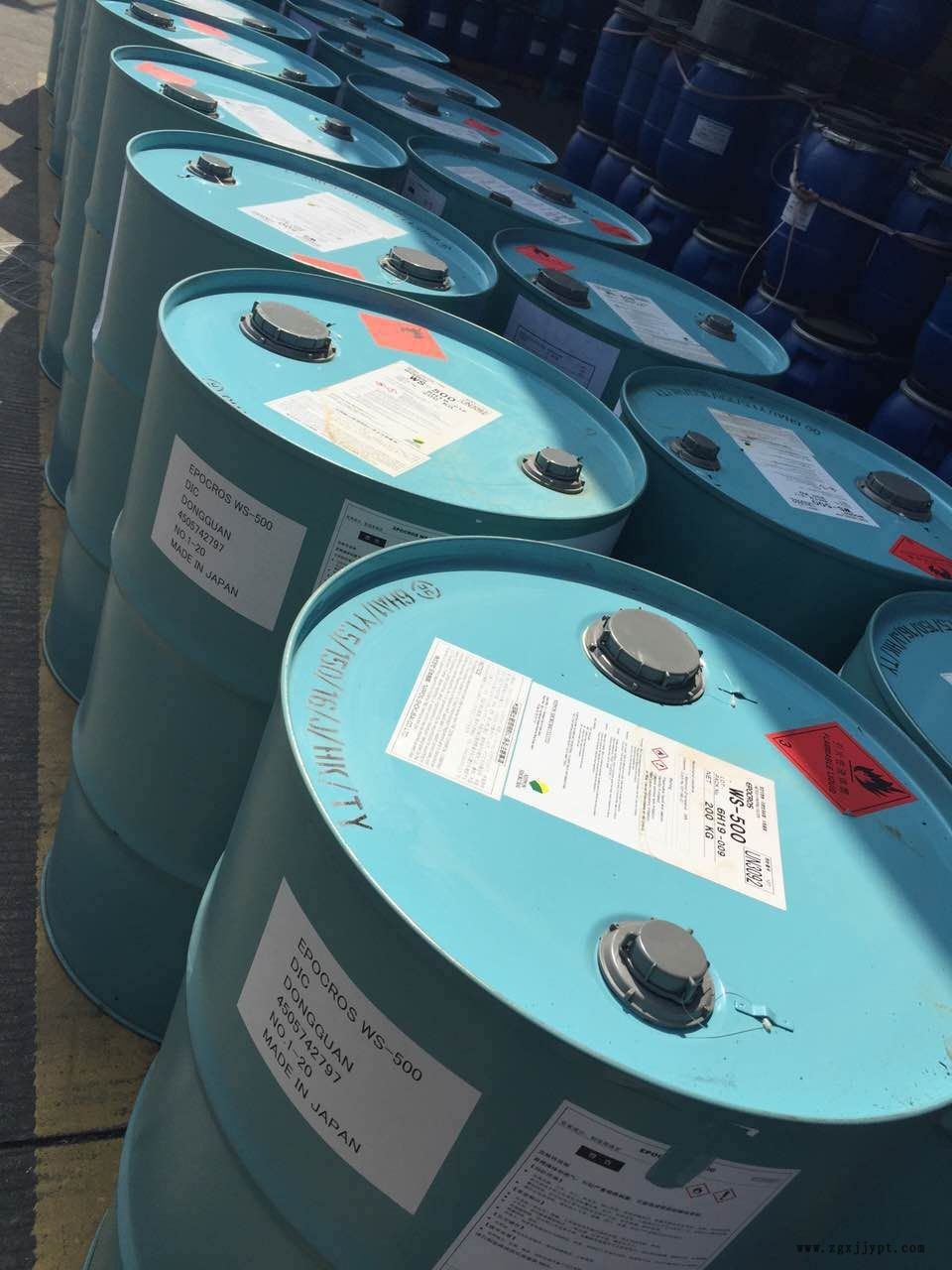 提供新驊化工水性印花膠漿交聯(lián)劑WS-500惡唑啉基團(tuán)交聯(lián)劑 本品含羧基的交聯(lián)劑示例圖2