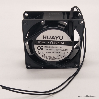 80*80*25mm風(fēng)扇 8025排風(fēng)扇 220V 交流風(fēng)扇 模溫機風(fēng)扇