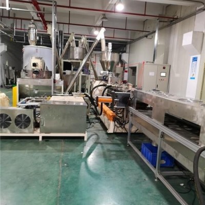 江蘇PET造粒機 碎布回收造粒生產線 PET擠出造粒機