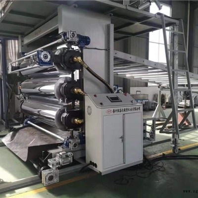 供應全自動MJD-JCJ01汽車內飾EVA塑料片材擠出機生產線廠家，雙螺桿擠出機單螺桿價格
