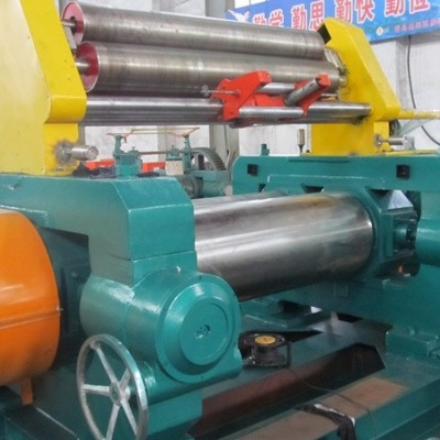 18寸開(kāi)方式煉膠機(jī)，帶翻膠裝置式煉膠機(jī)