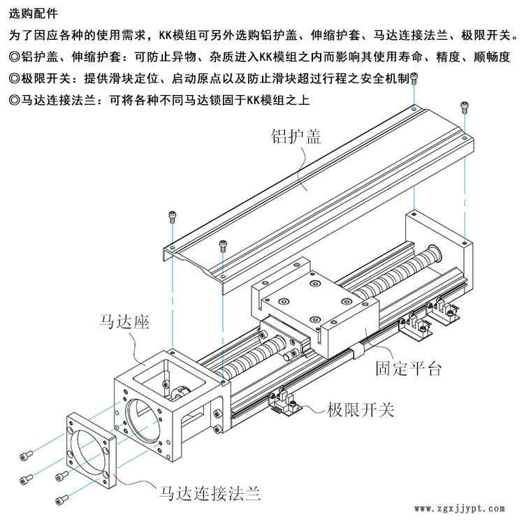 KK直線(xiàn)滑塊模組 替代上銀KK線(xiàn)性滑臺(tái) KK直線(xiàn)滑塊模組 替代上銀KK線(xiàn)性滑臺(tái)