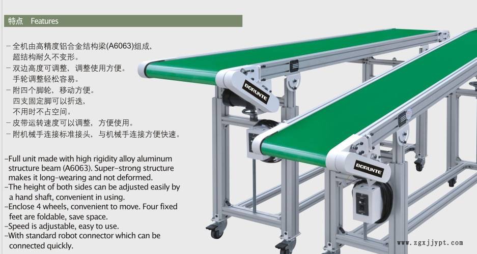 塘廈鳳崗清溪黃江大朗輸送帶供應廠家 機械手輸送帶示例圖4